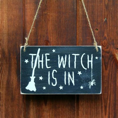 The witch id in sign